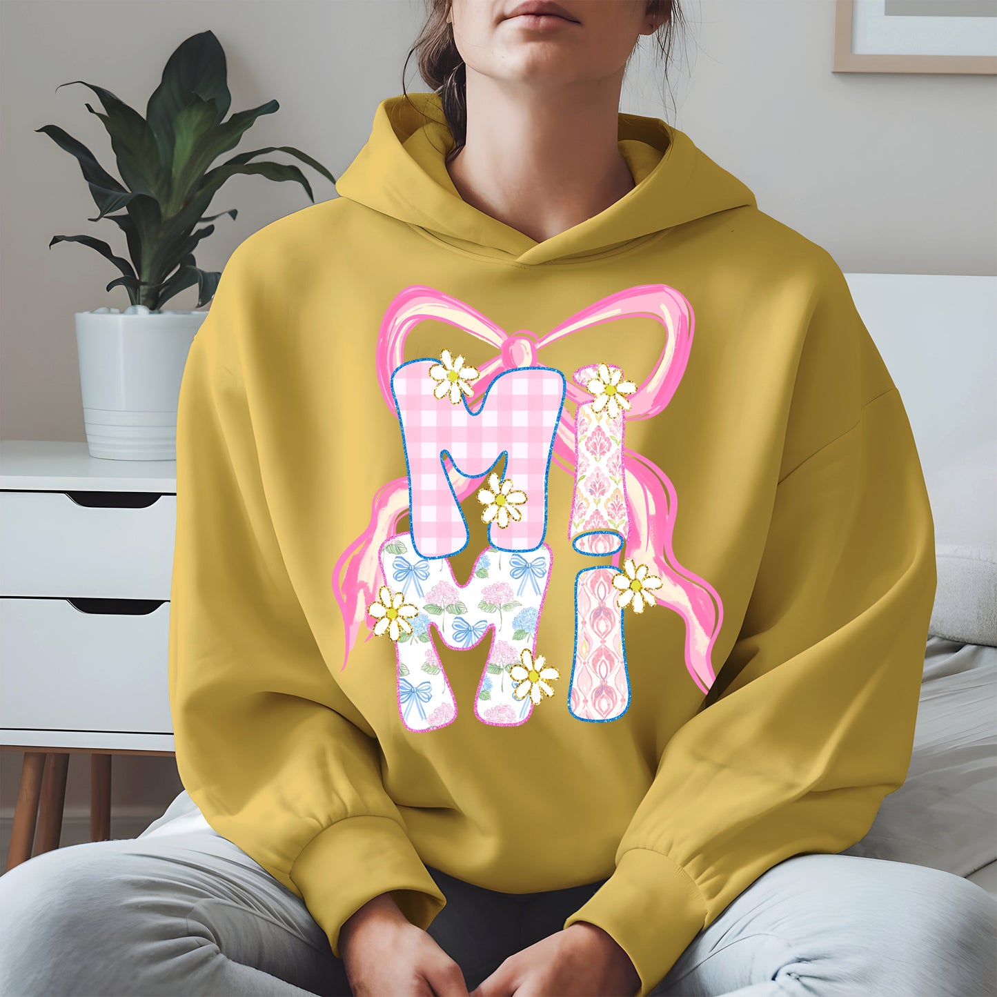 Cute MIMI Shirt Mother Tee Hoodie Sweatshirt Gift for Grandma