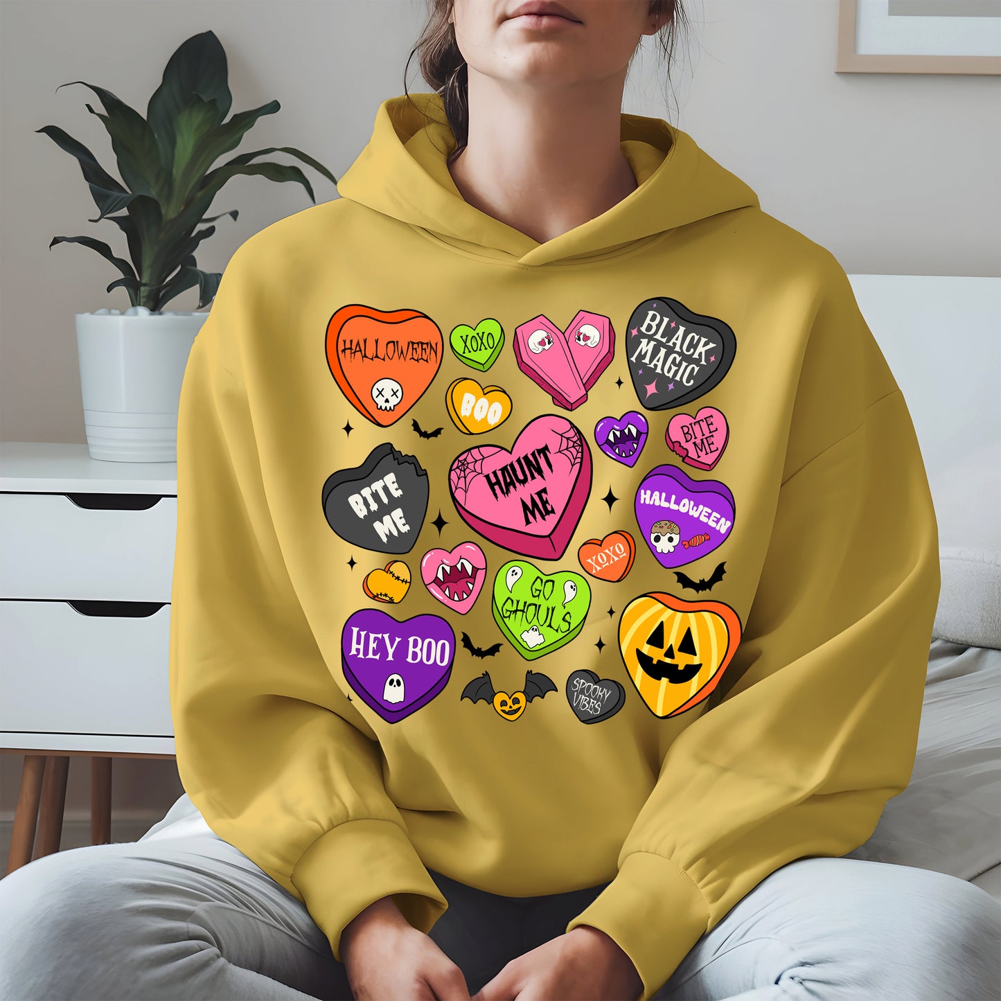 Halloween Candy Hearts Shirt