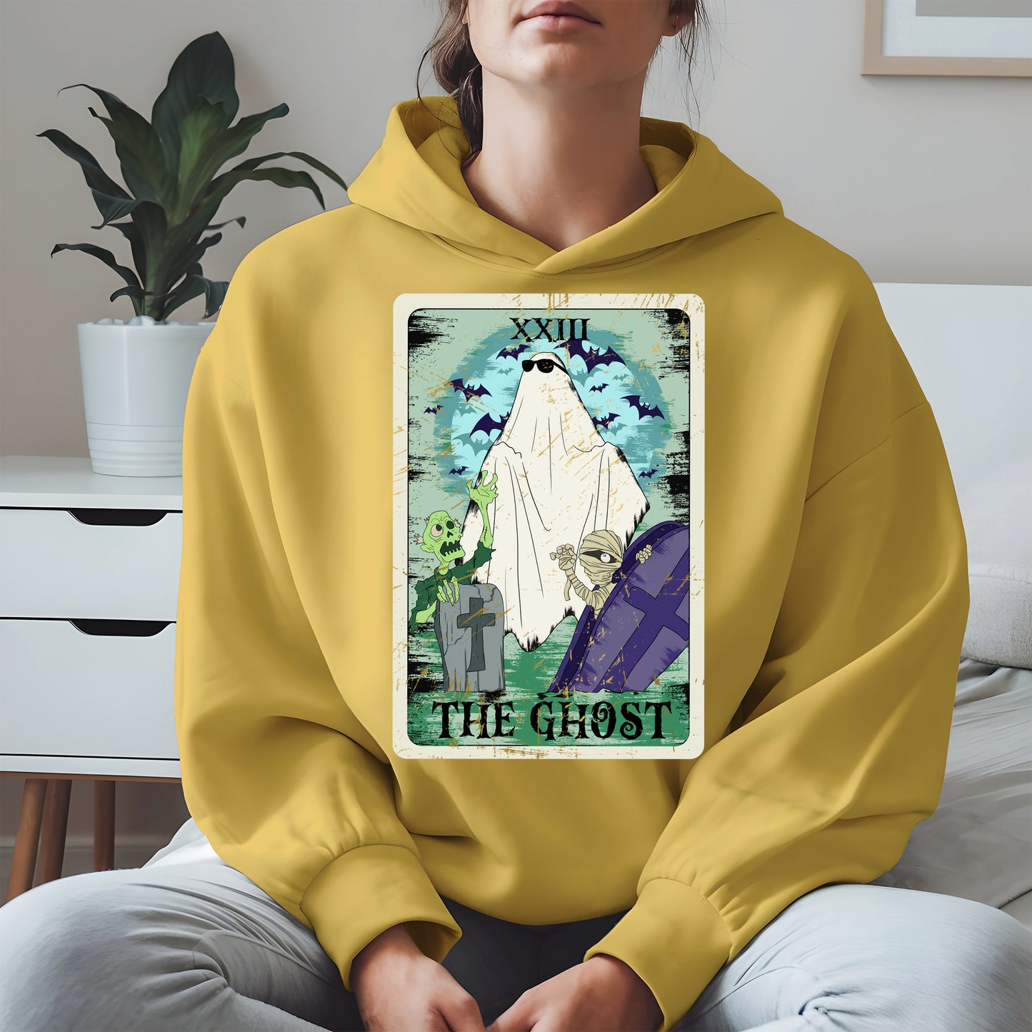 The Ghost Tarot Halloween Shirt