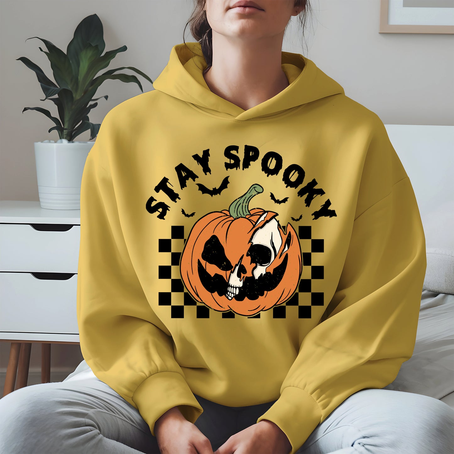 Creepy Skull Pumpkin Halloween Shirt