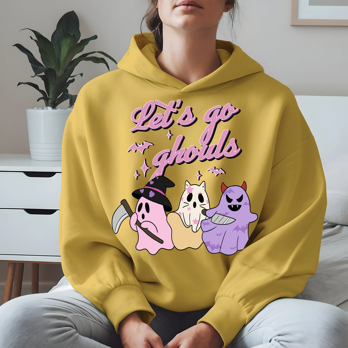 Let’s Go Ghouls Shirt Cute Halloween Ghost
