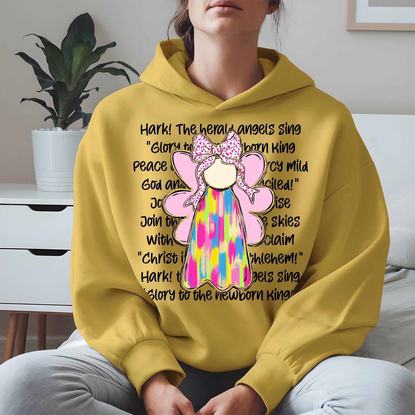 Colorful Angel Christmas Shirt