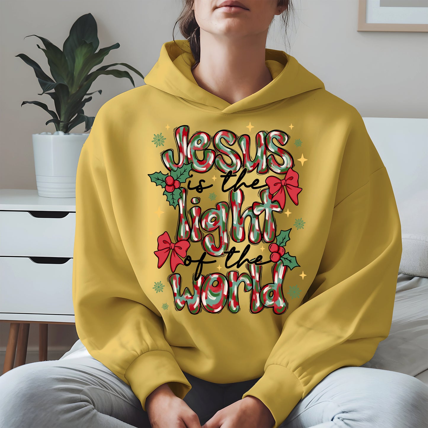 Jesus Light of the World Christmas Shirt