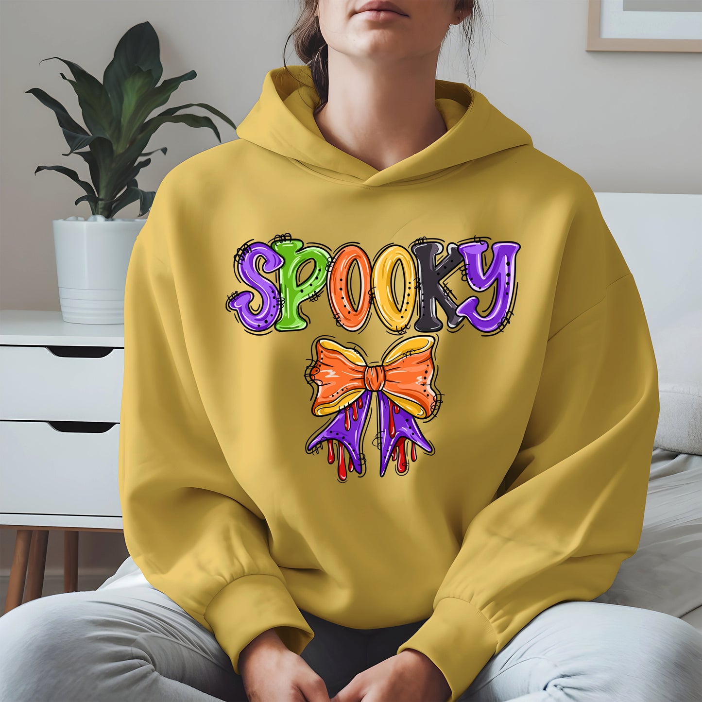 Spooky Letter Hand-drawing shirt