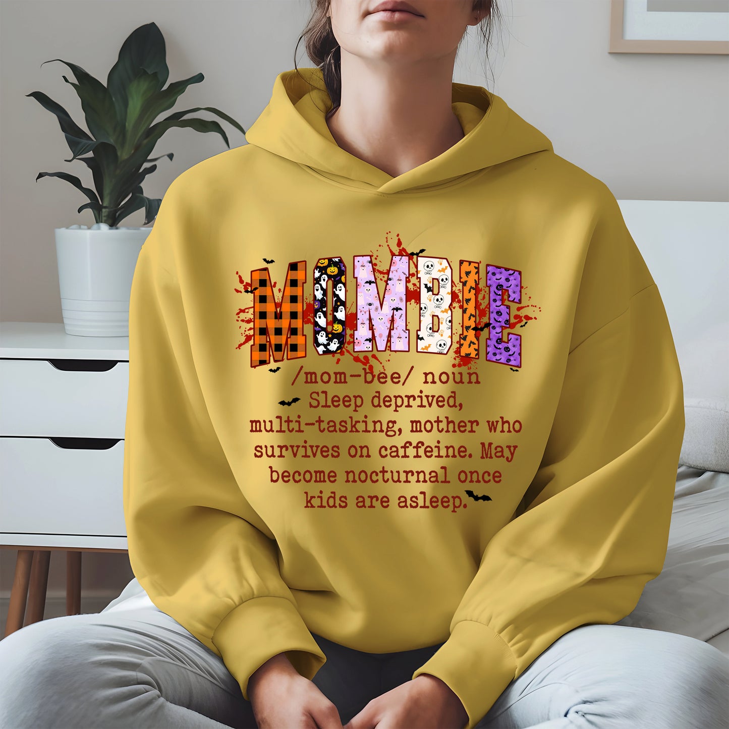 MOMBIE Halloween shirt and hoodie