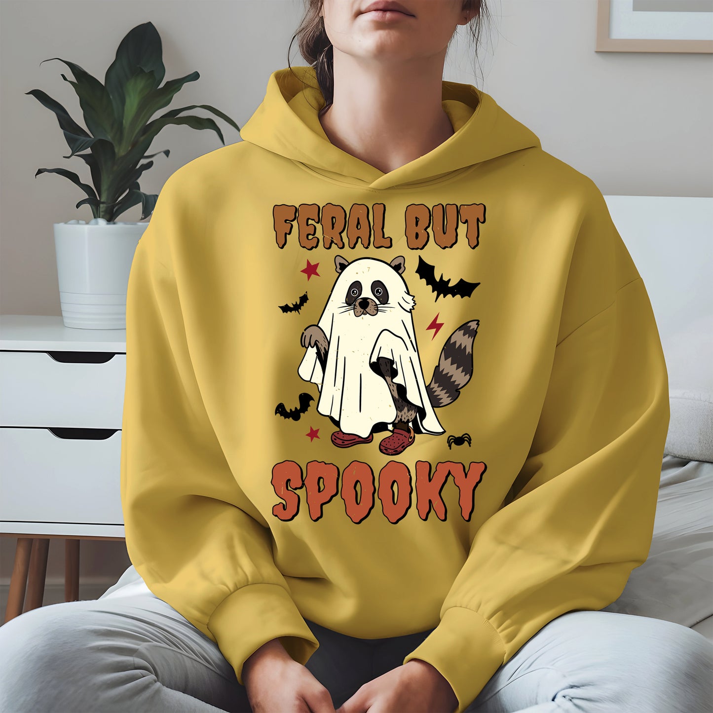 Feral But Spooky halloween shirt