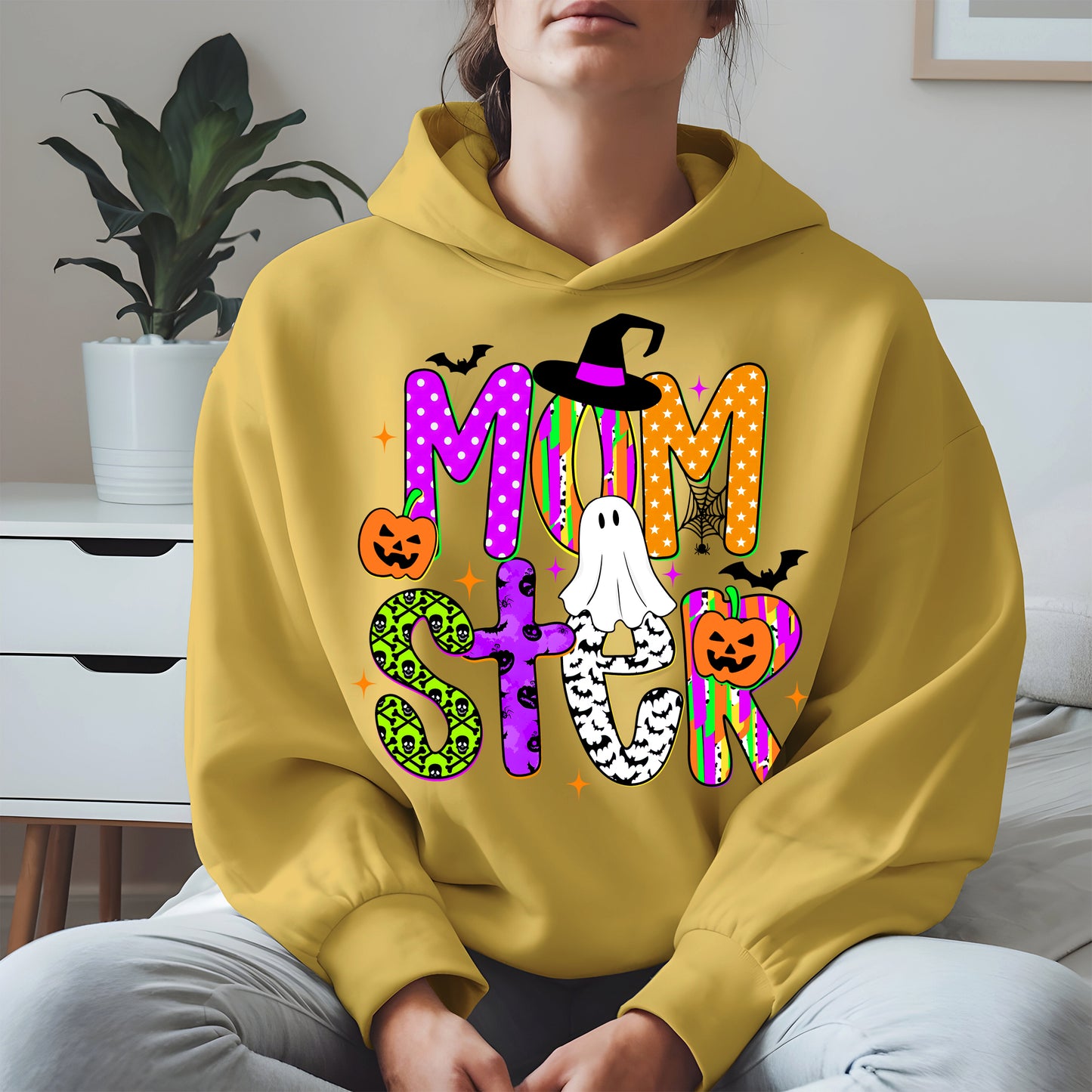 Momster halloween shirt and hoodie