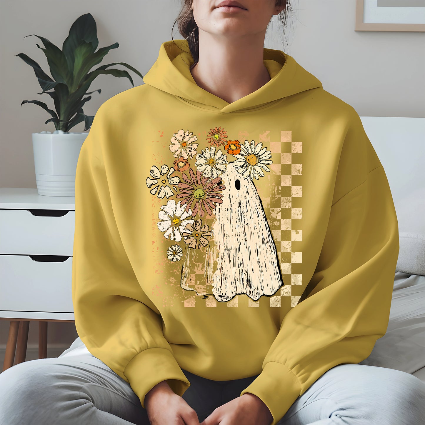 Ghost Floral halloween shirt
