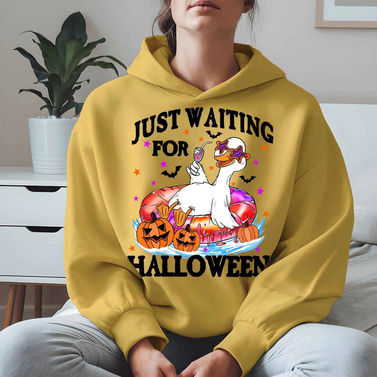 Just waiting for Halloween halloween shirt