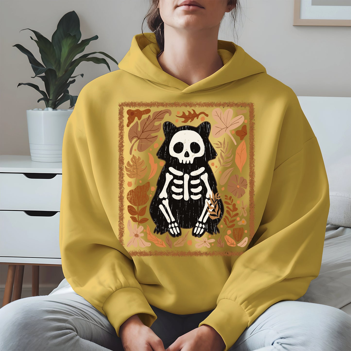 Halloween raccoon floral halloween shirt