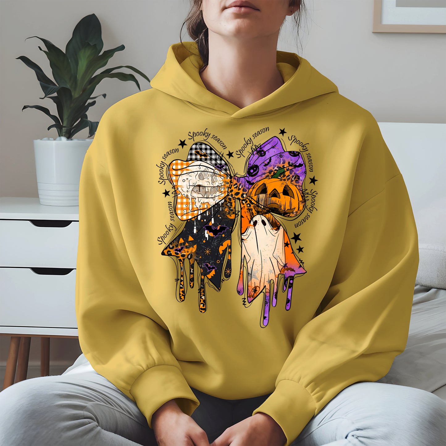 Halloween Coquette Bow shirt and hoodie