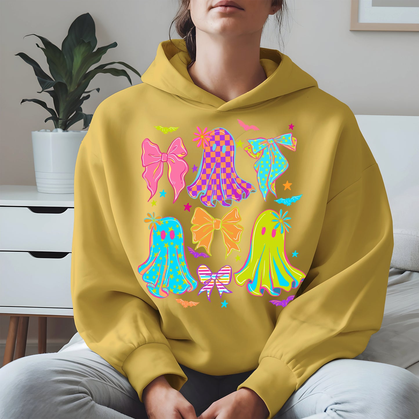 Neon Ghost Coquette halloween shirt