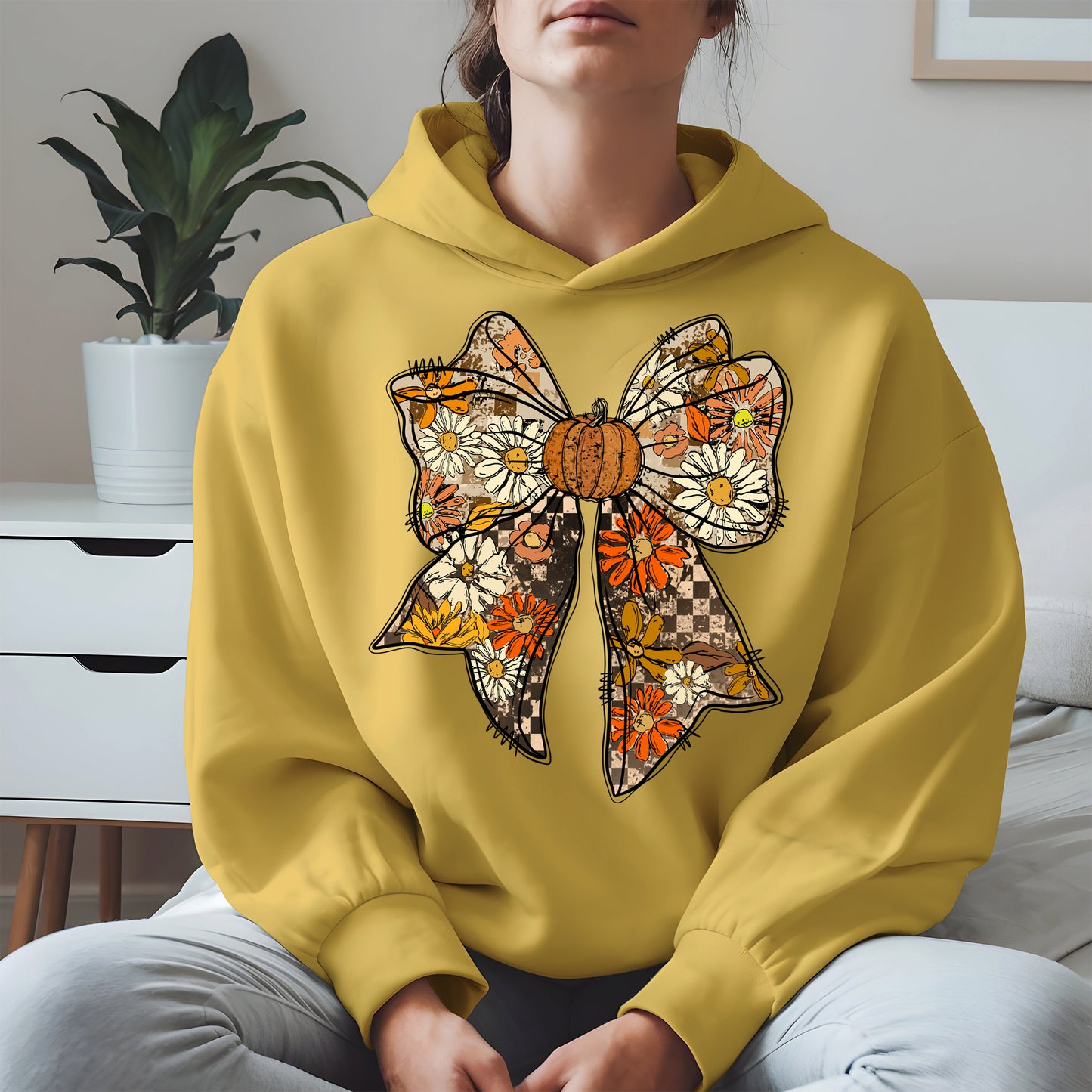 Floral Halloween Coquette Bow shirt