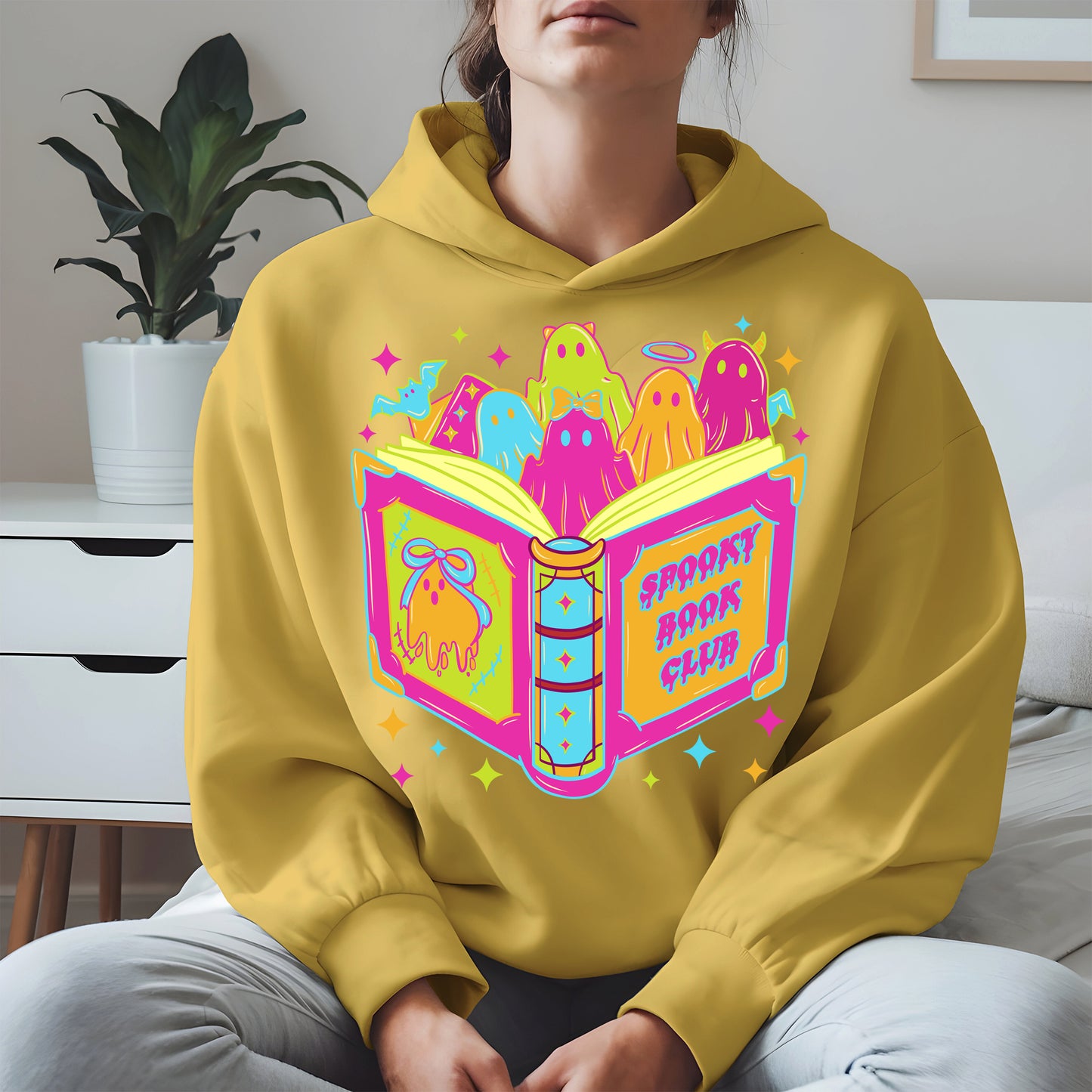 Spooky Book Club shirt and hoodie