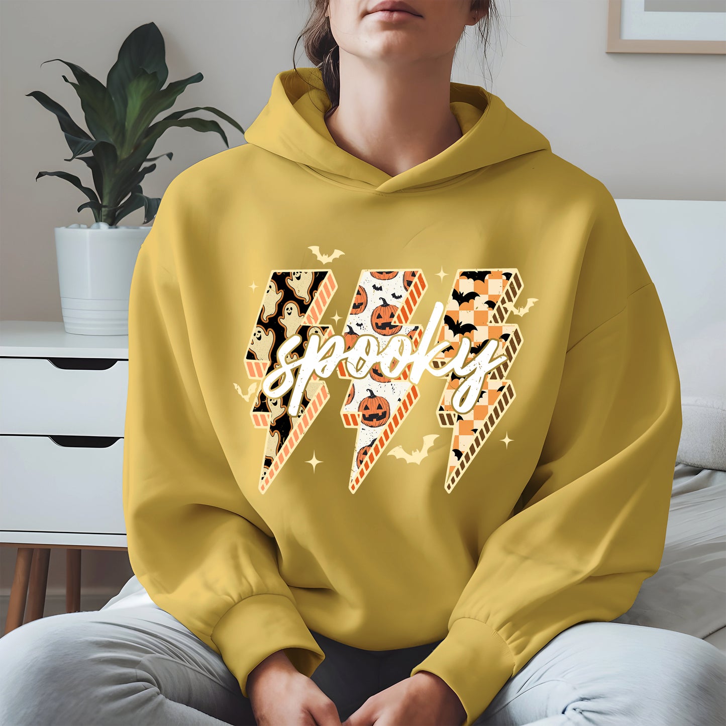 Spooky Lightning Bolt Halloween shirt
