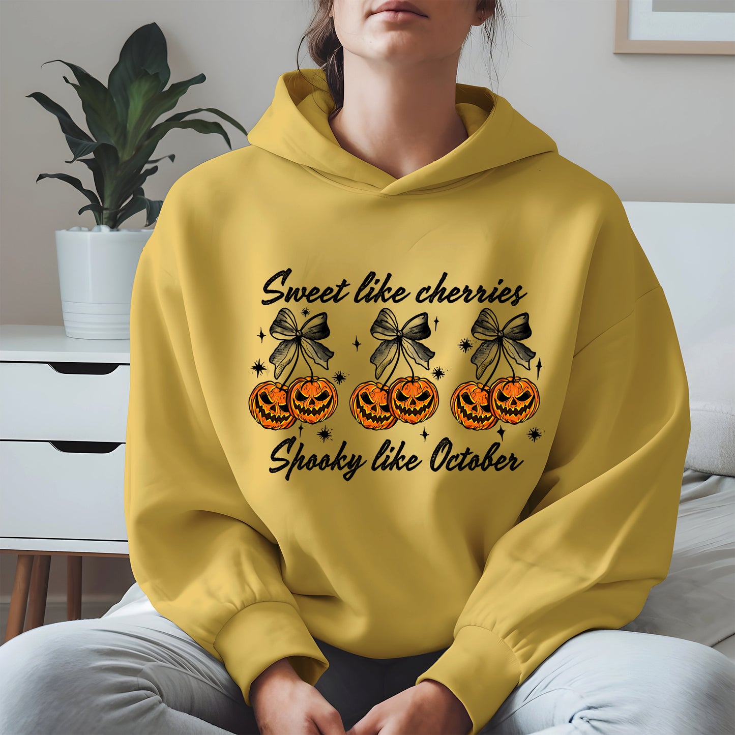 Sweet like cherries Spooky like October shirt