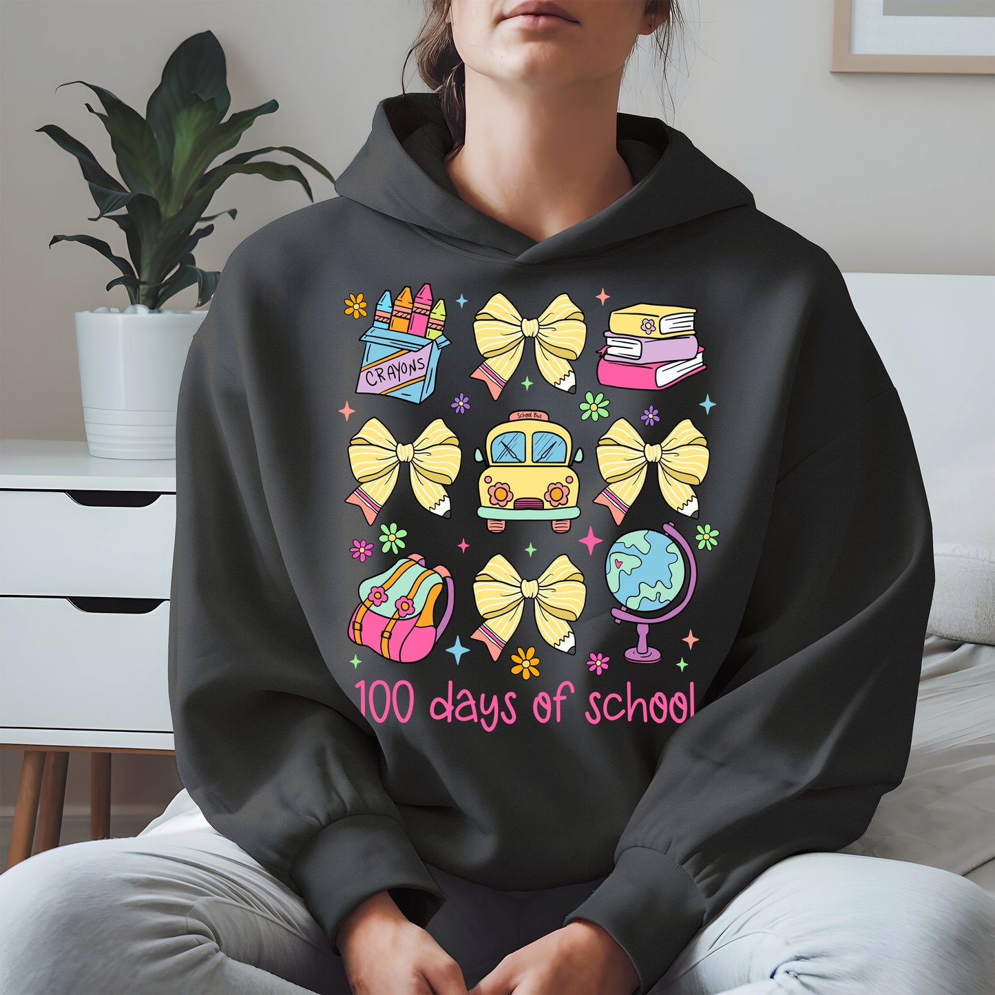 100 Days of School Coquette Shirt