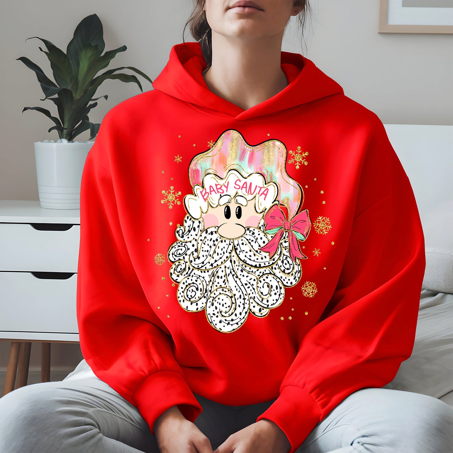 Santa Baby Shirt, Cute Christmas Sweatshirt, Hoodie