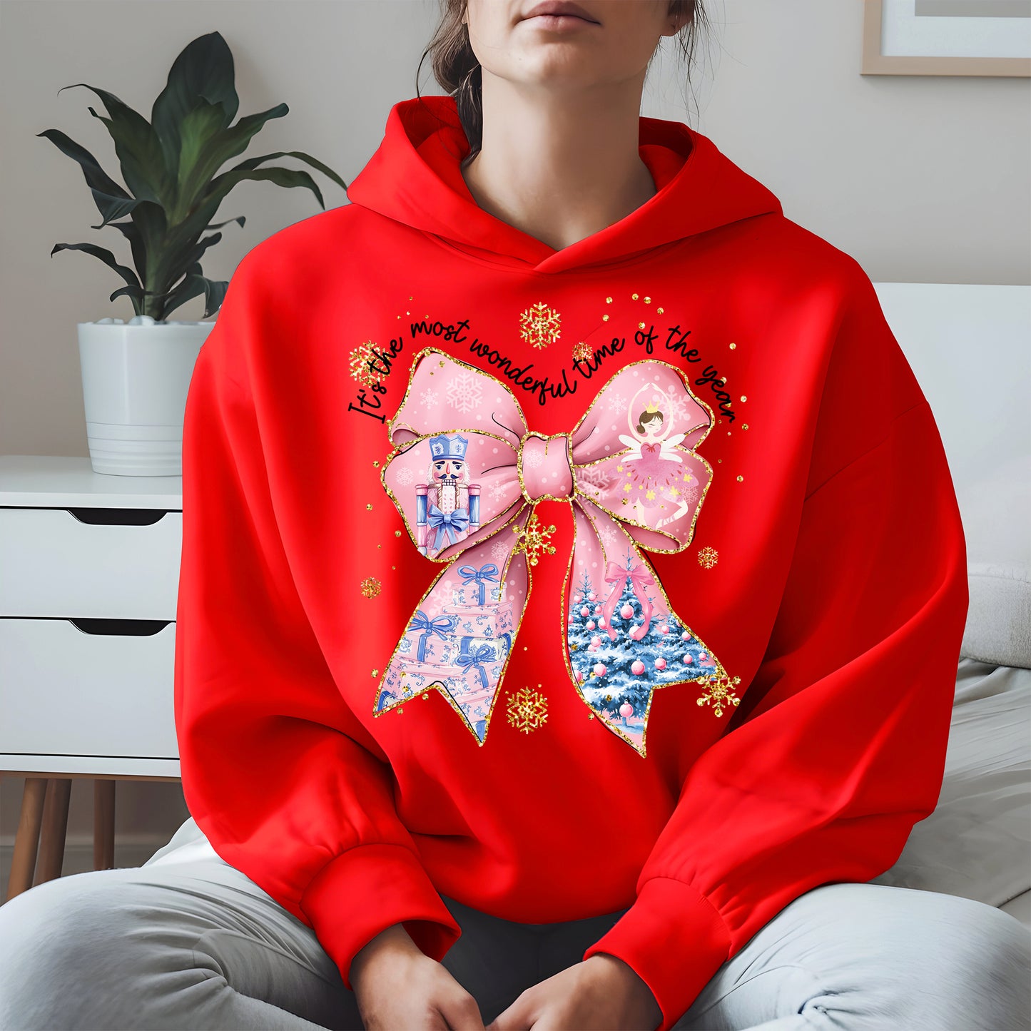 It is the Most Wonderful Time Christmas Bow Shirt