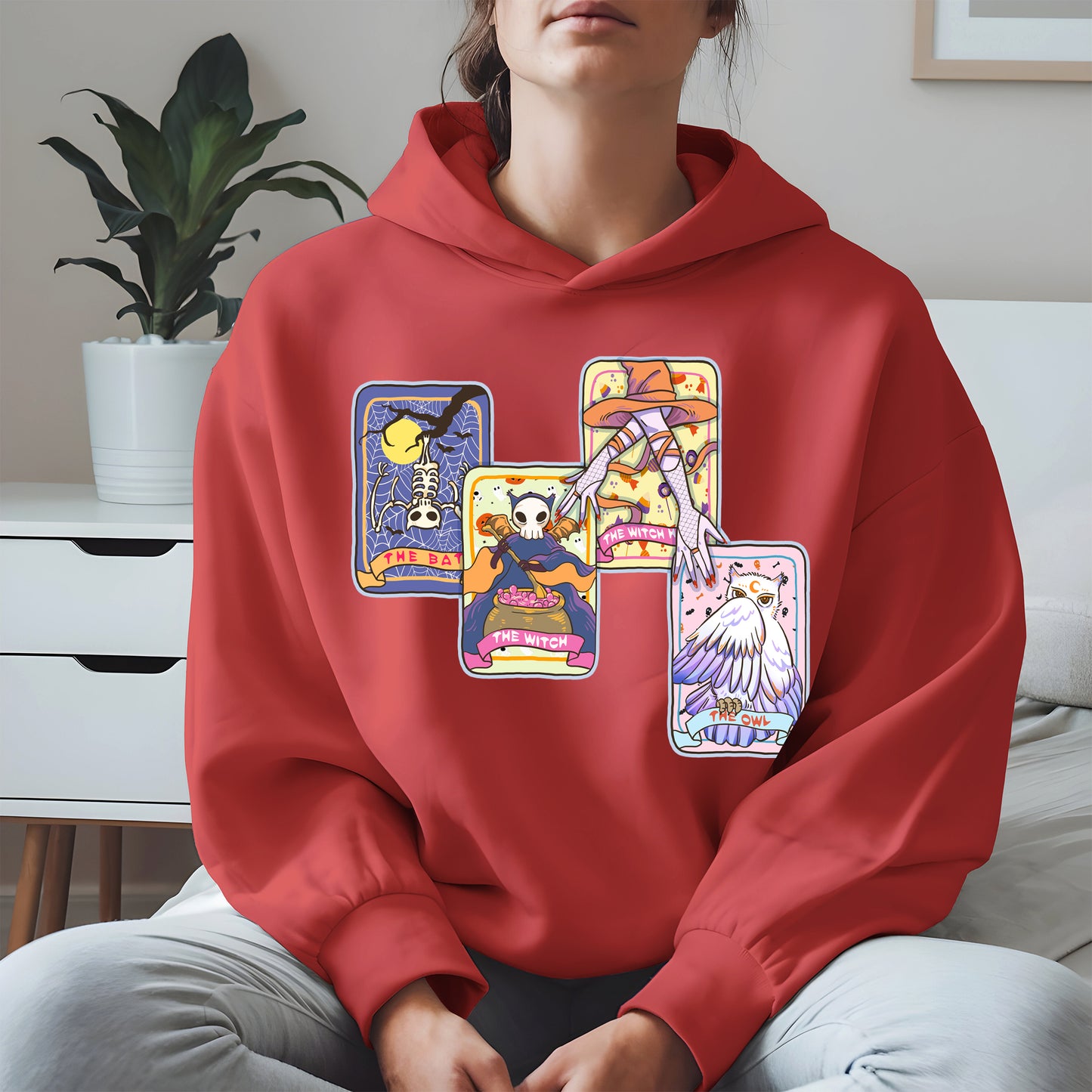 Halloween Tarot Card Trio Tee
