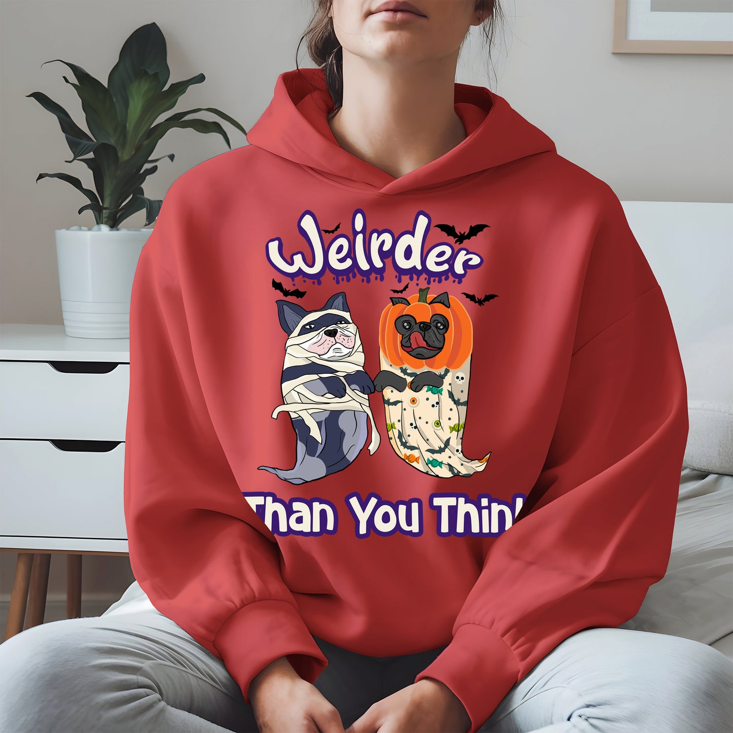Weirder Than You Think Dog Ghost Tee