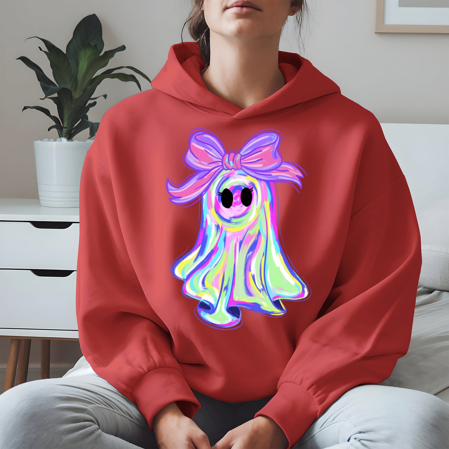 Pastel Ghost Shirt Hoodie Sweatshirt for Halloween Vibes