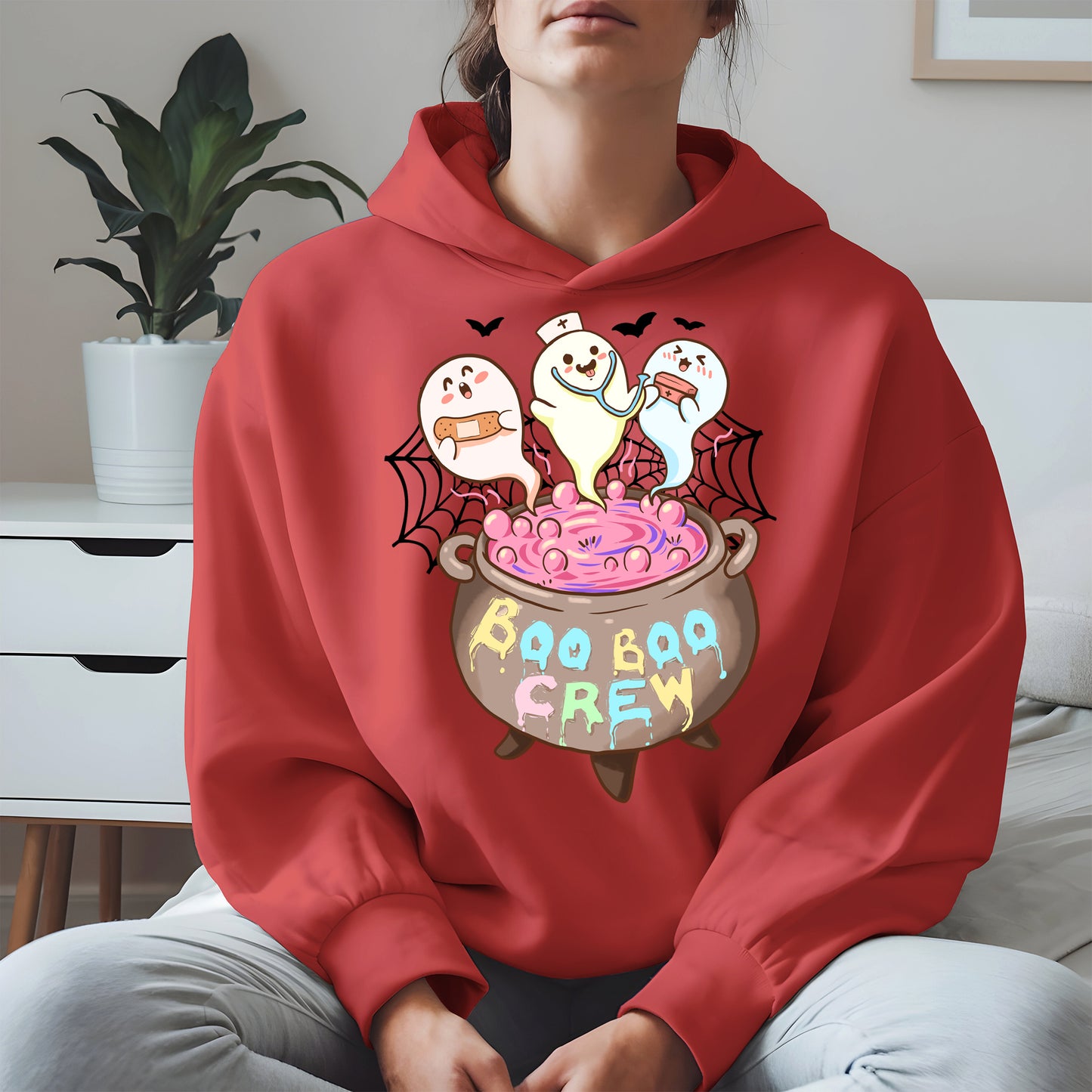 Boo Boo Crew – Cute Halloween Nurse Ghost Shirt