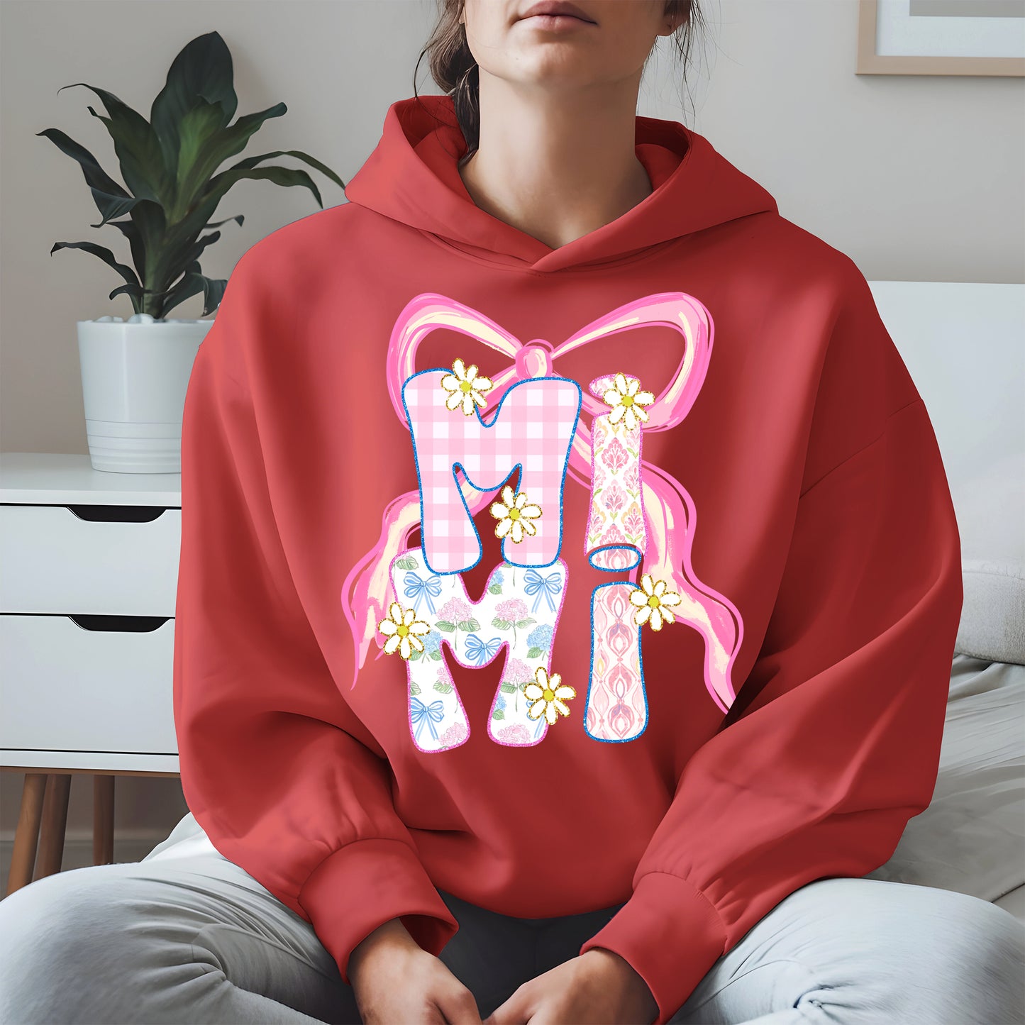 Cute MIMI Shirt Mother Tee Hoodie Sweatshirt Gift for Grandma