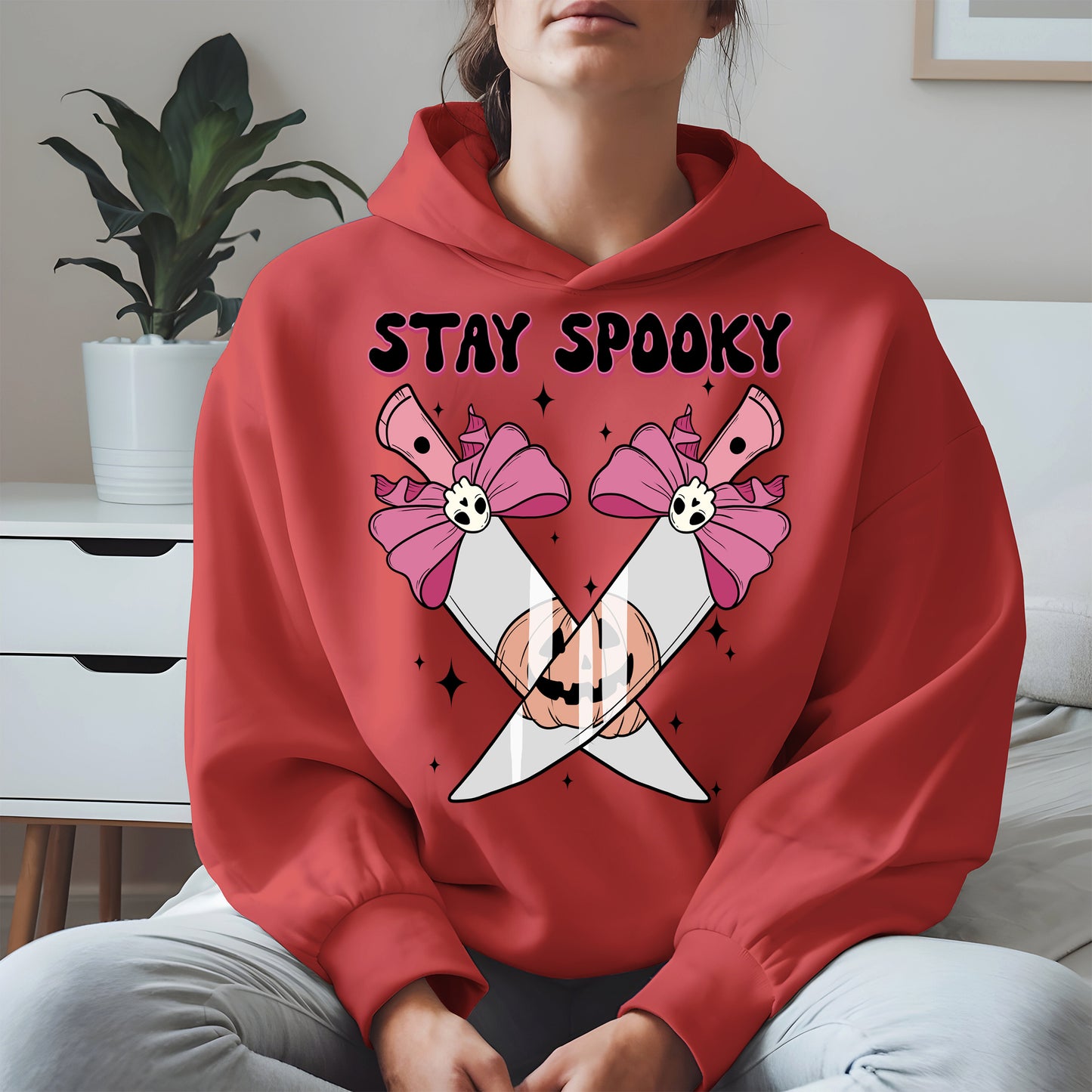 Stay Spooky Knife Halloween Shirt