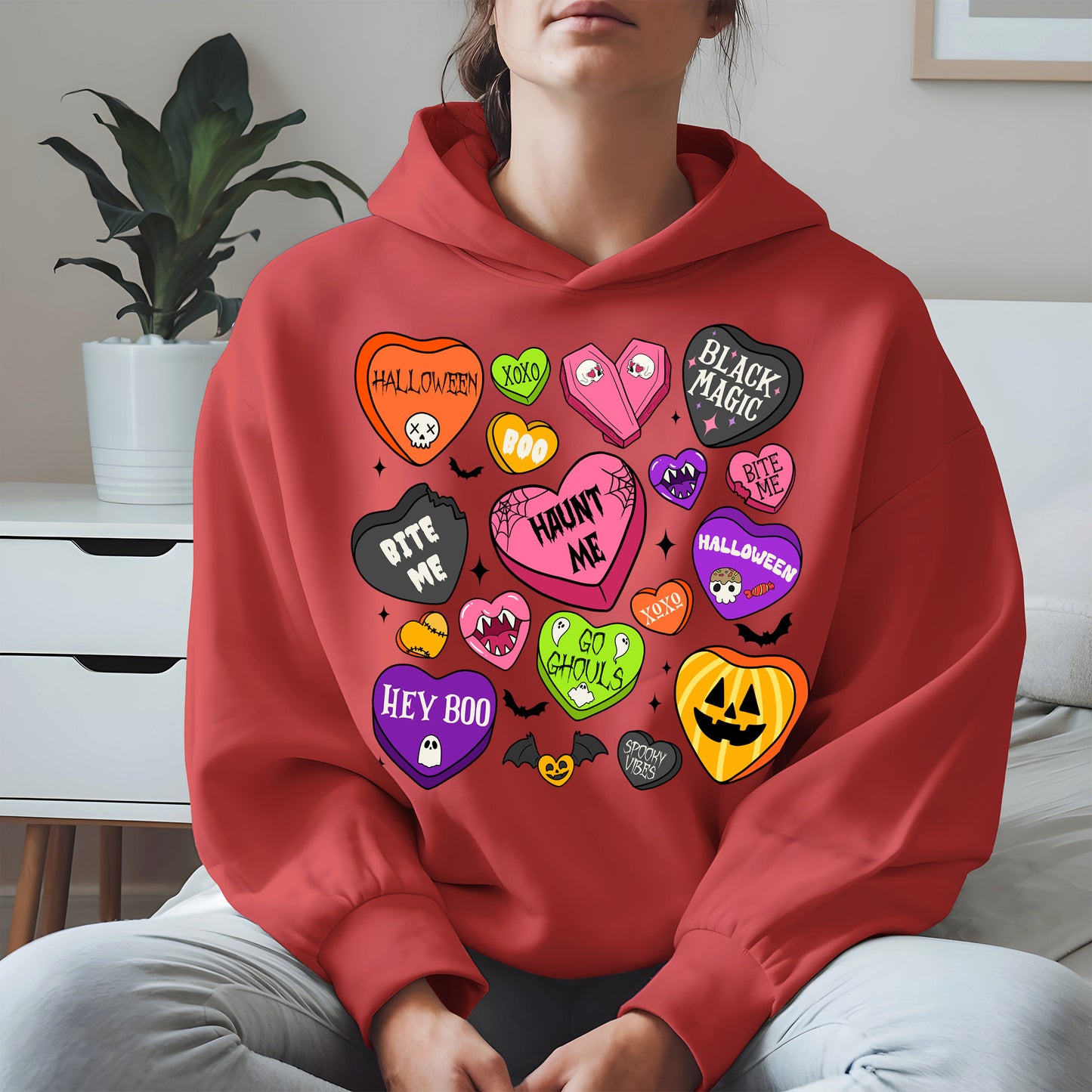 Halloween Candy Hearts Shirt