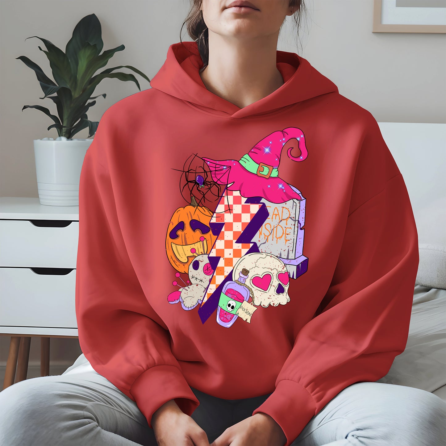 Witchy Lightning Halloween Shirt