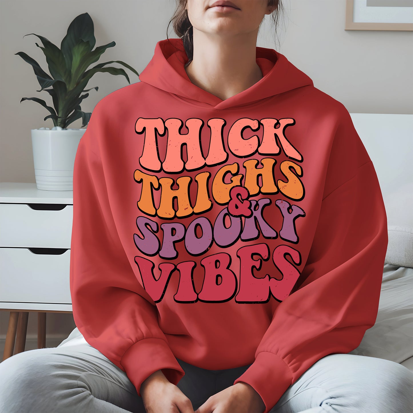 Thick Thighs and Spooky Vibes Shirt