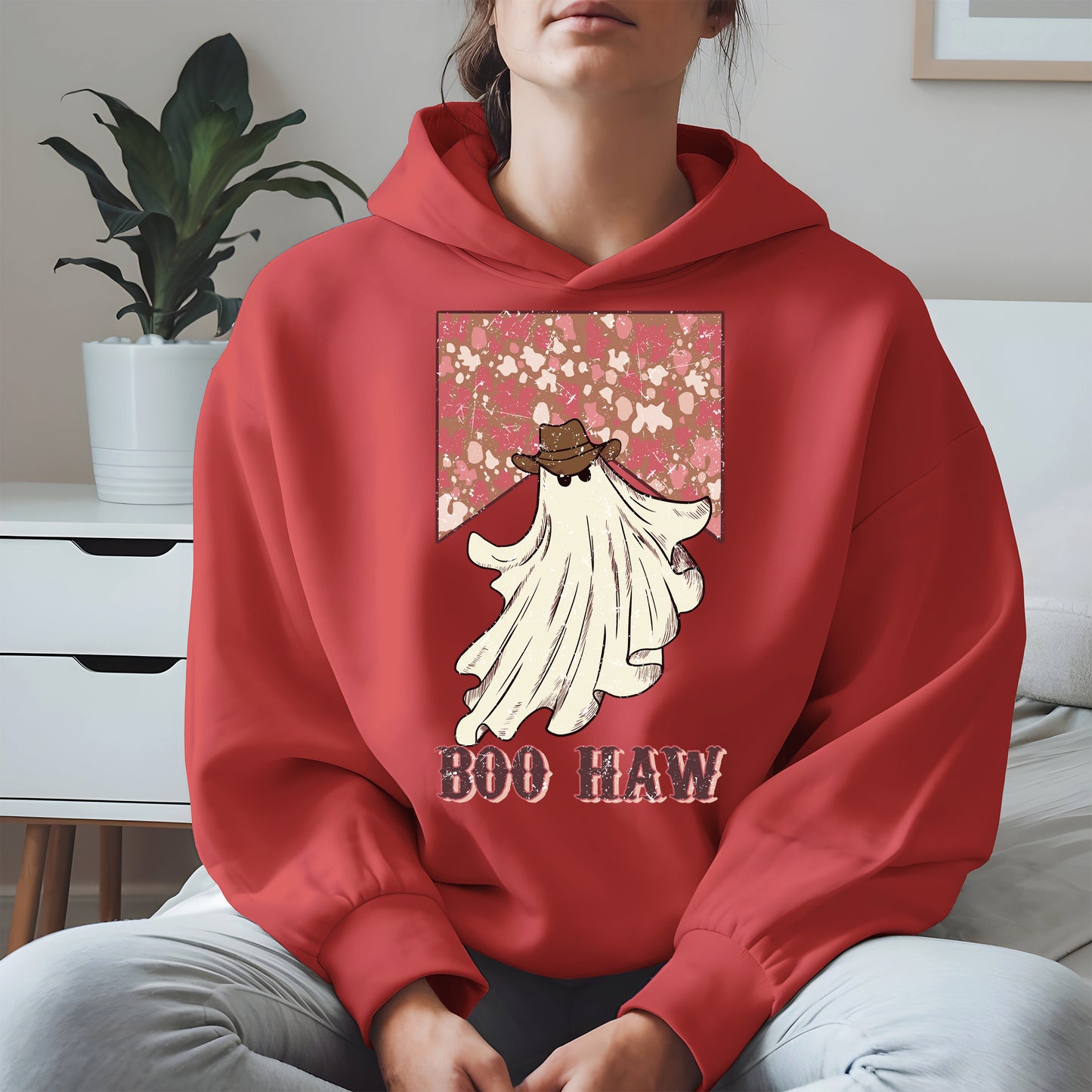 Boo Haw Western Ghost Cowgirl Tee