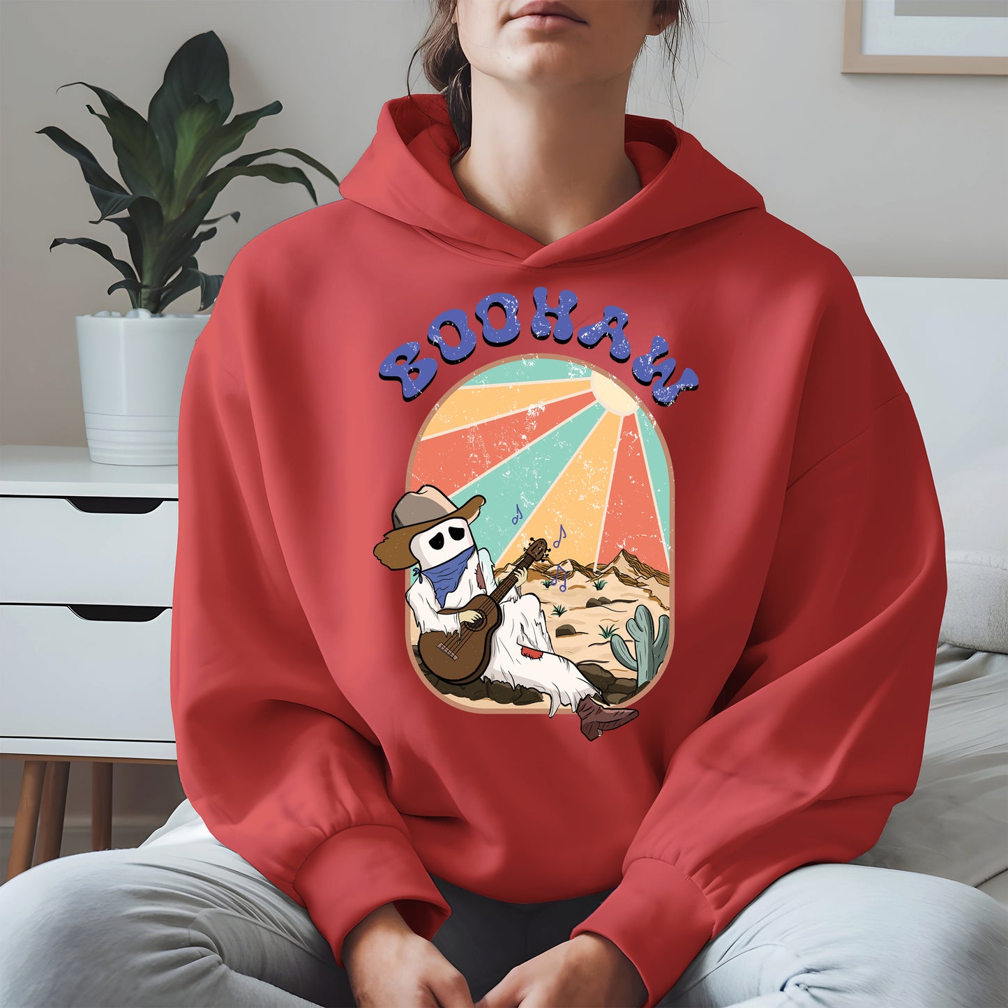 Boohaw Singing Ghost Western Tee