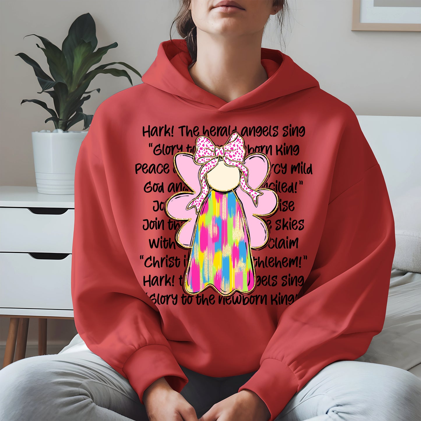 Colorful Angel Christmas Shirt