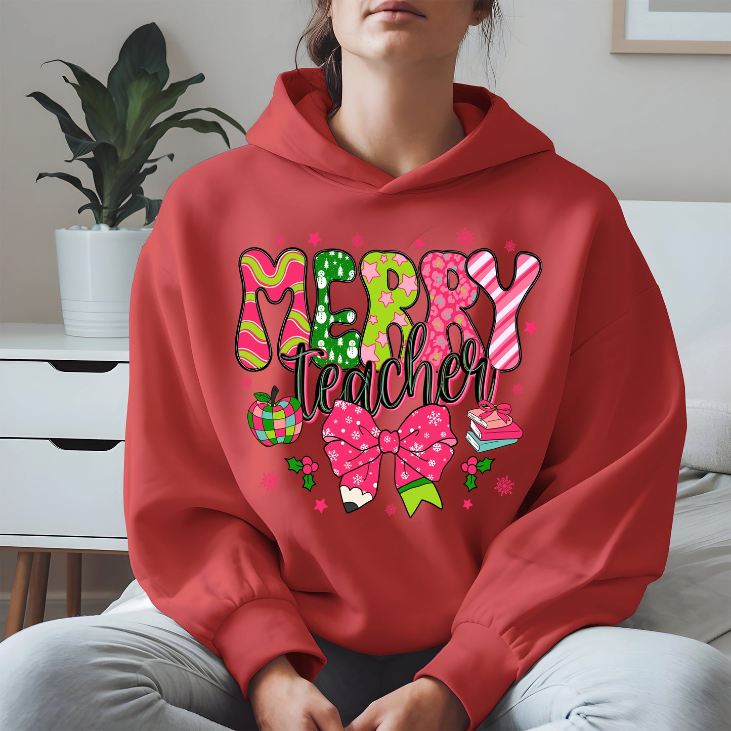 Merry Teacher Christmas Shirt