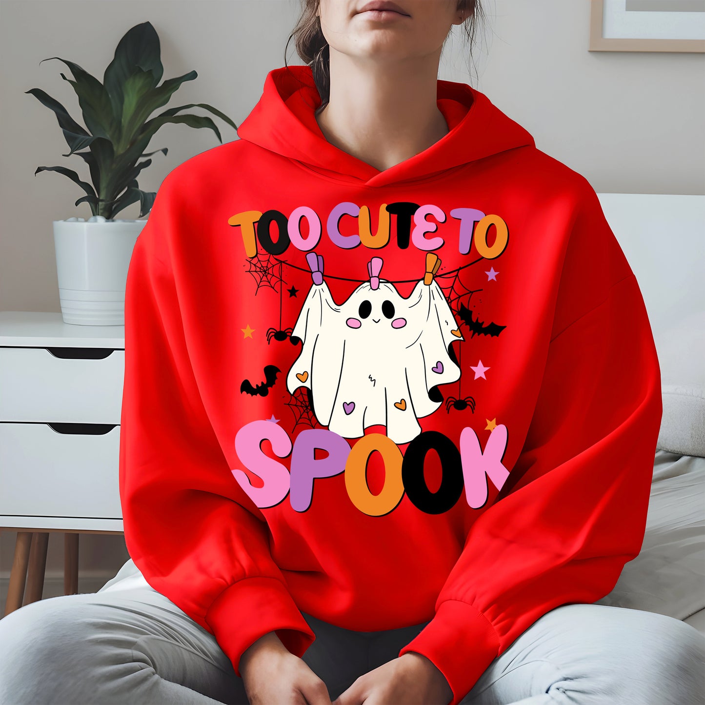 Too cute to spook halloween shirt