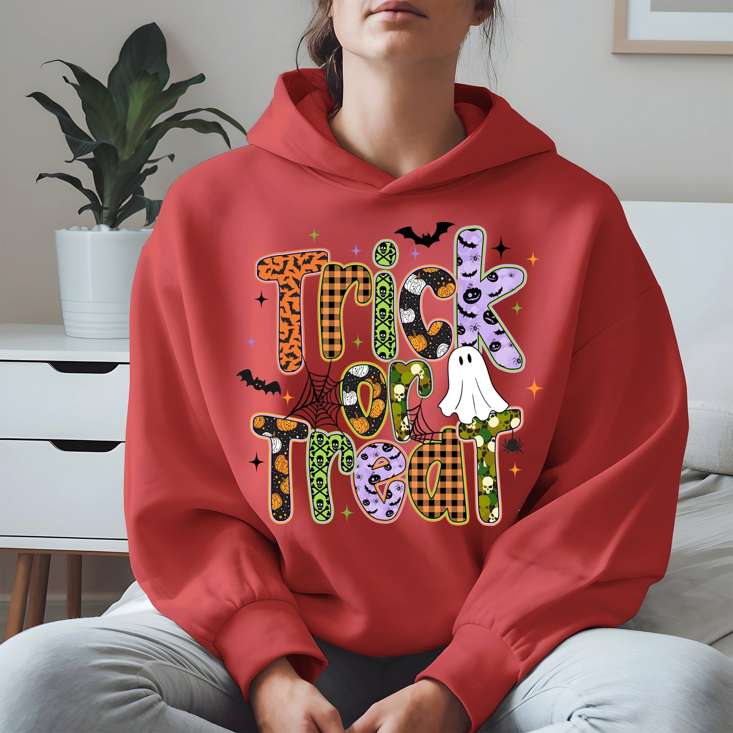 Trick or treat halloween shirt