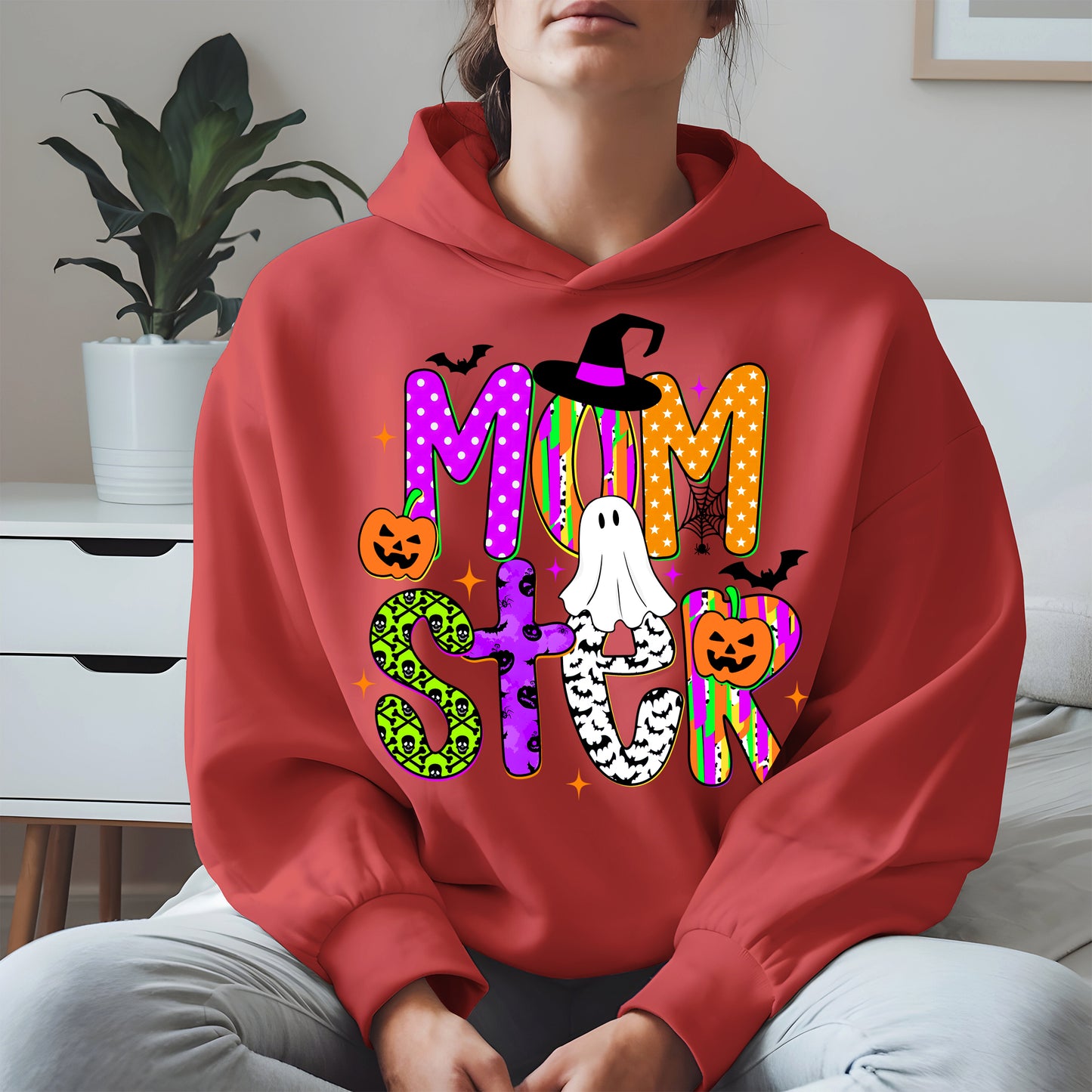 Momster halloween shirt and hoodie