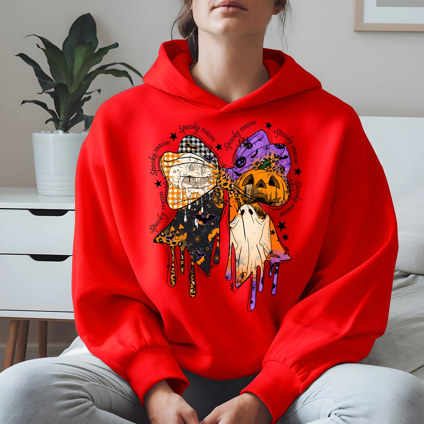 Halloween Coquette Bow shirt and hoodie