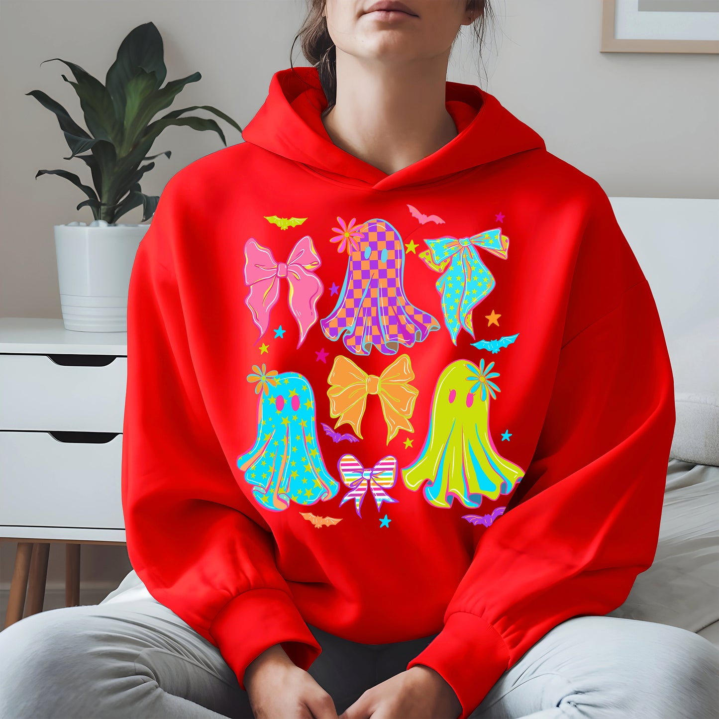 Neon Ghost Coquette halloween shirt