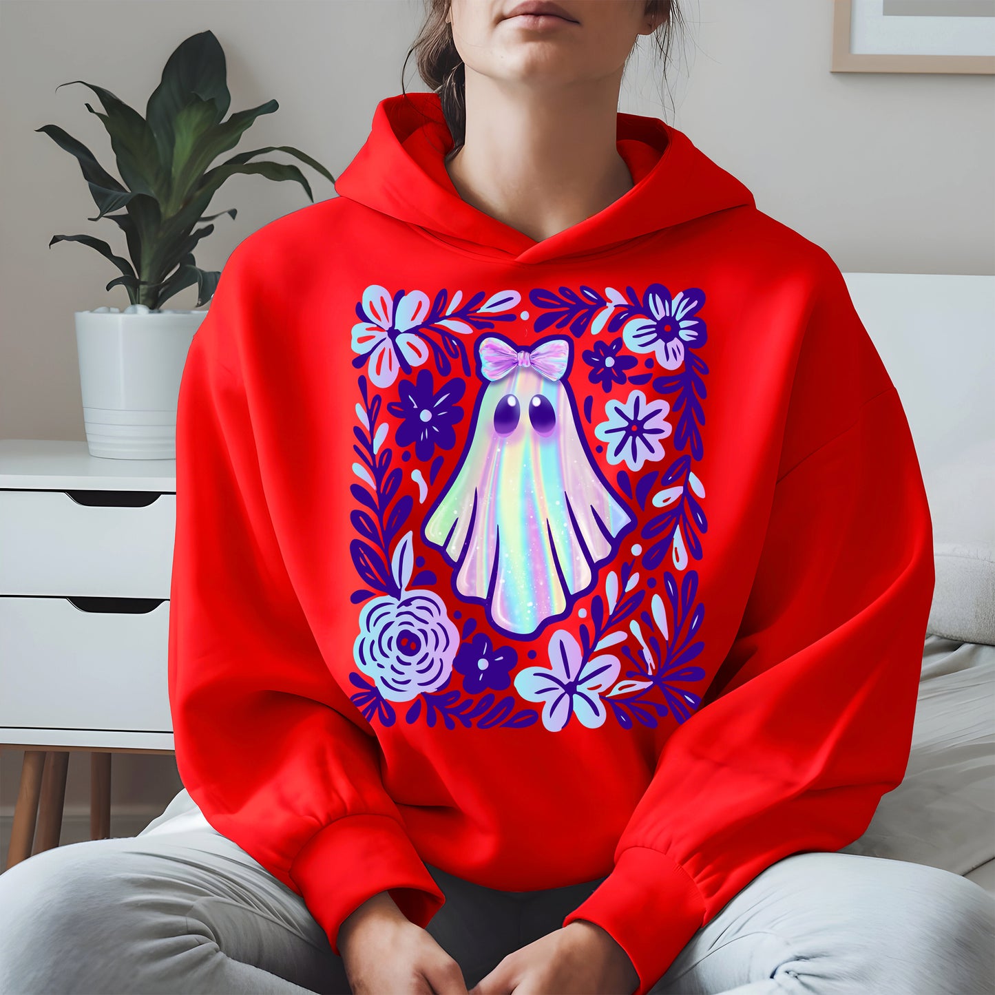 Iridescent Ghost halloween shirt