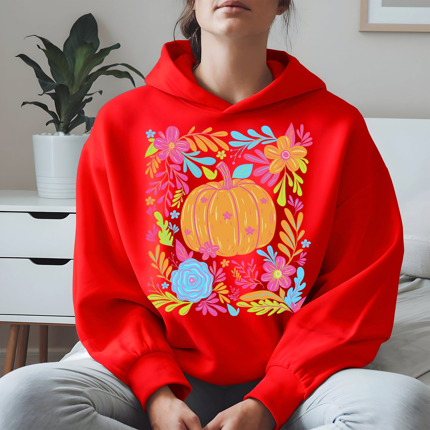 Neon Pumpkin halloween shirt