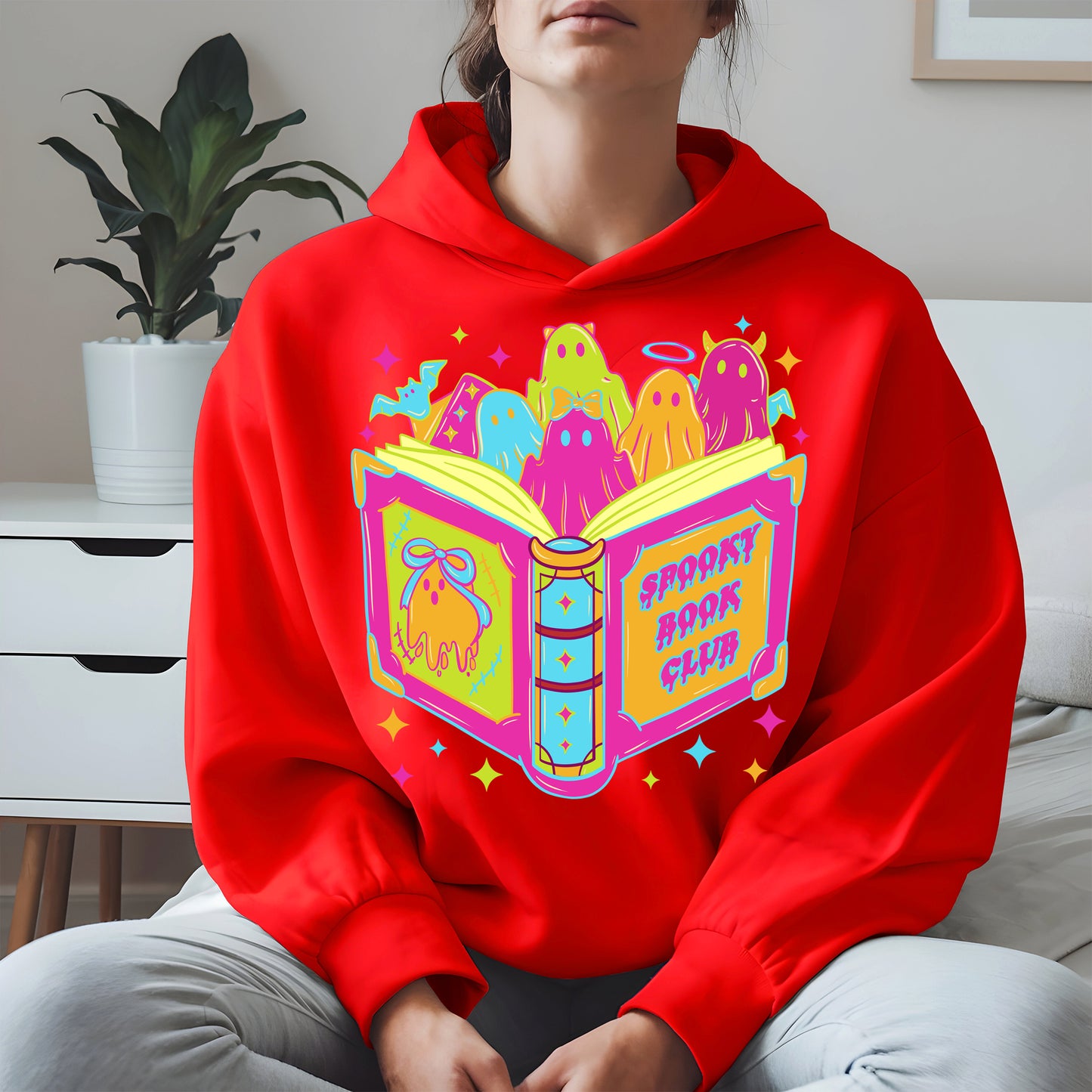 Spooky Book Club shirt and hoodie