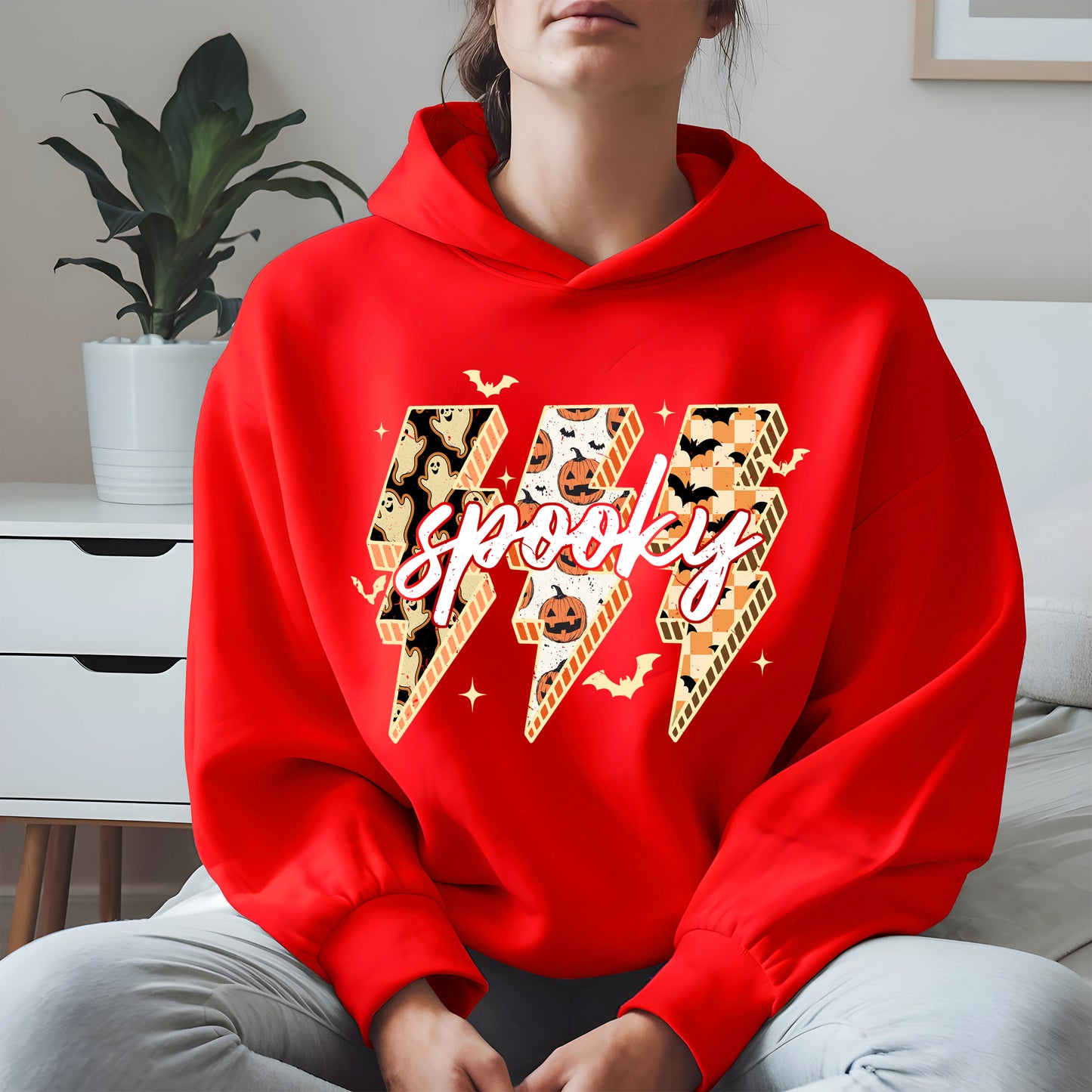 Spooky Lightning Bolt Halloween shirt