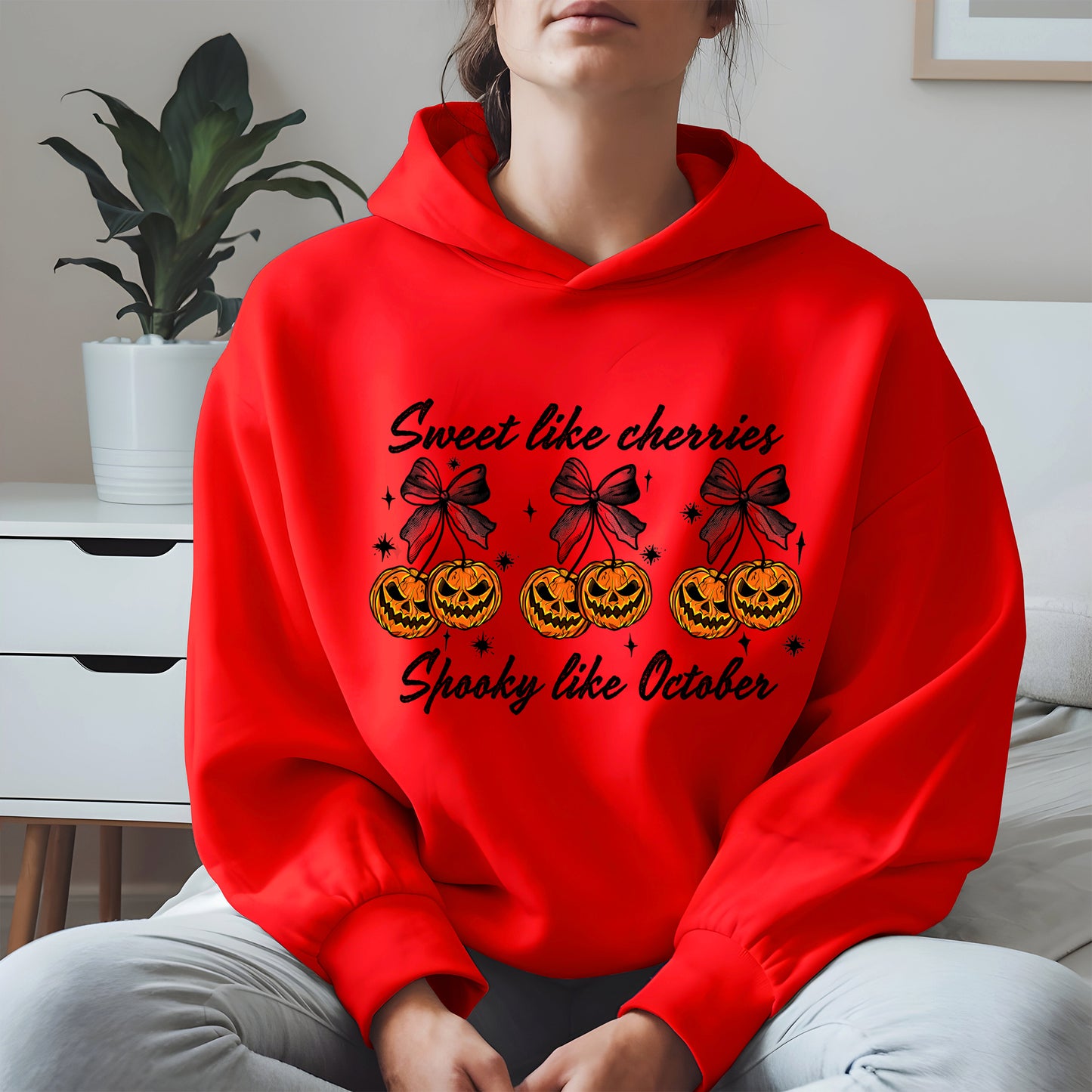 Sweet like cherries Spooky like October shirt