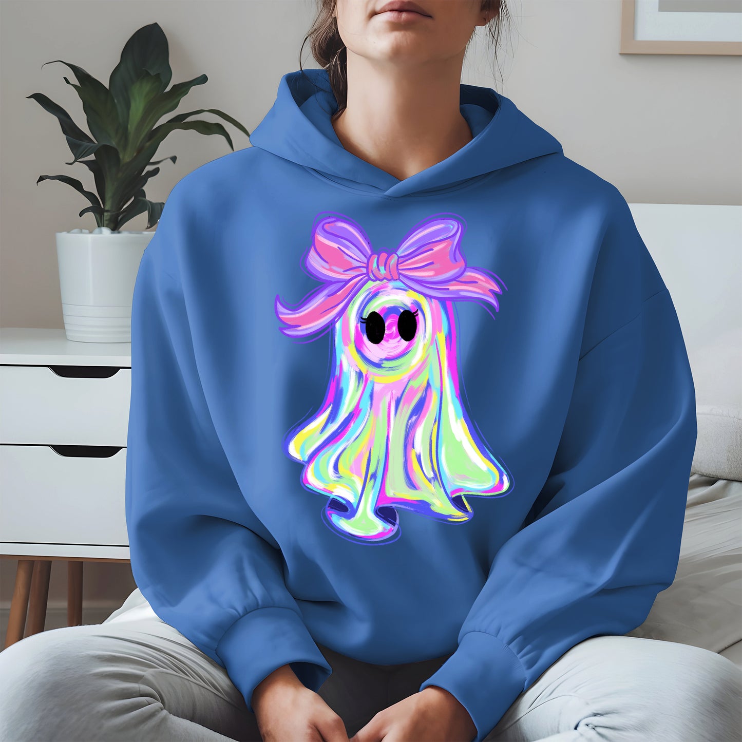 Pastel Ghost Shirt Hoodie Sweatshirt for Halloween Vibes