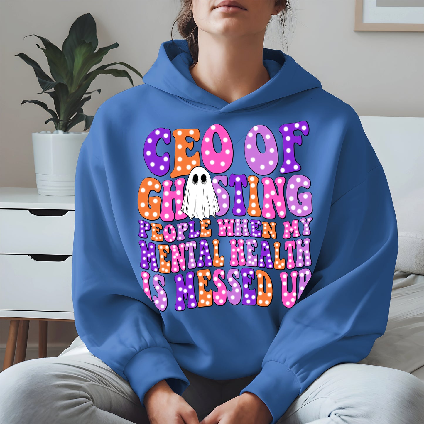 CEO of Ghosting Mental Health Shirt - Funny Ghost Tee