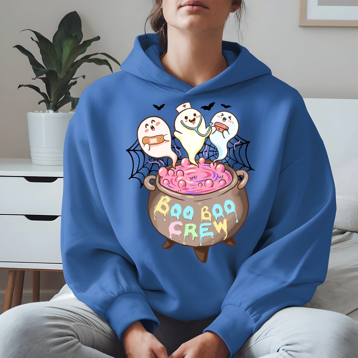 Boo Boo Crew – Cute Halloween Nurse Ghost Shirt