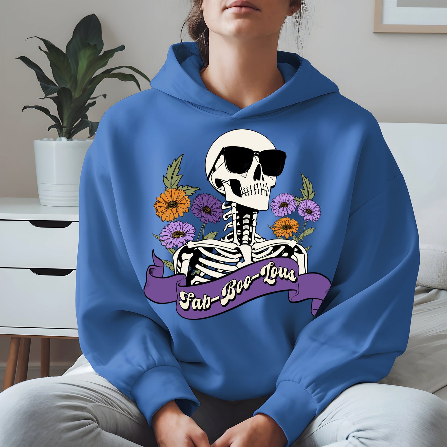 Fab-Boo-Lous Skeleton Halloween Shirt